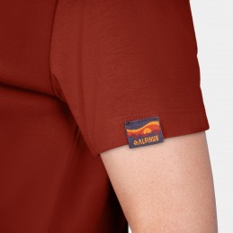 Koszulka damska Alpinus Dirna ceglasta - FP35476