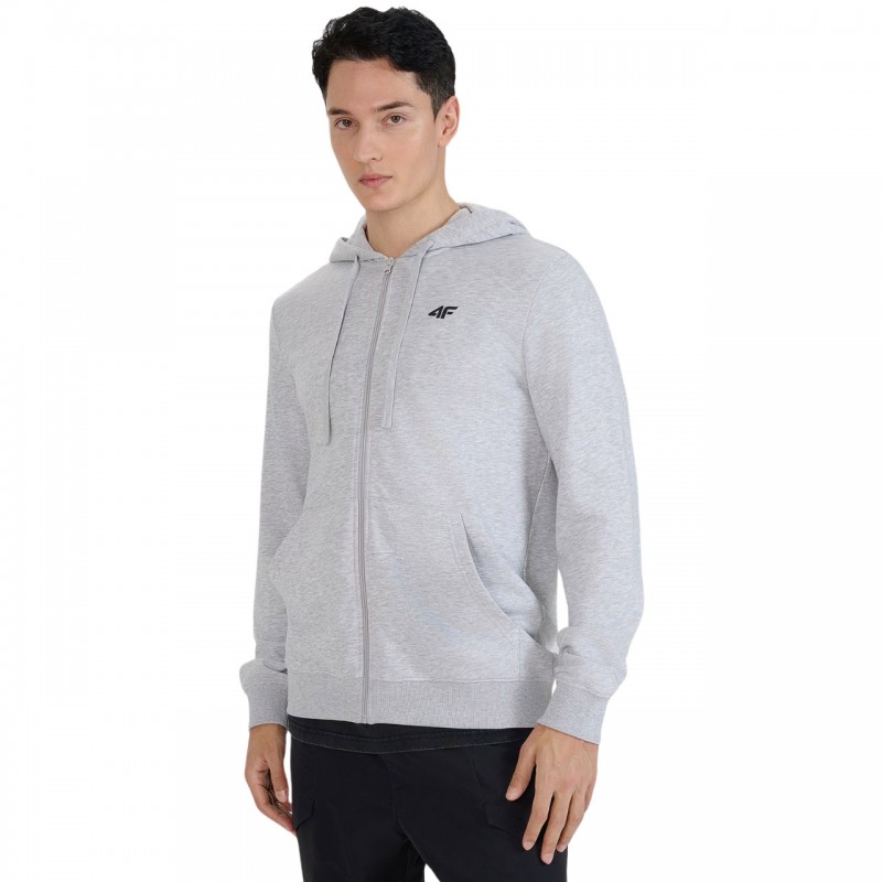 Bluza męska 4F szara - 4FWMM00TSWSM1768 27M