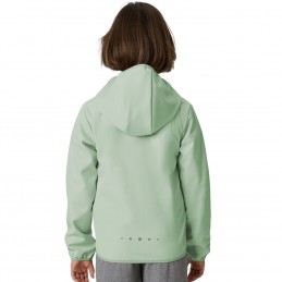 Kurtka młodzieżowa softshell 4F miętowa - 4FJWSS26TSOFF478 47S