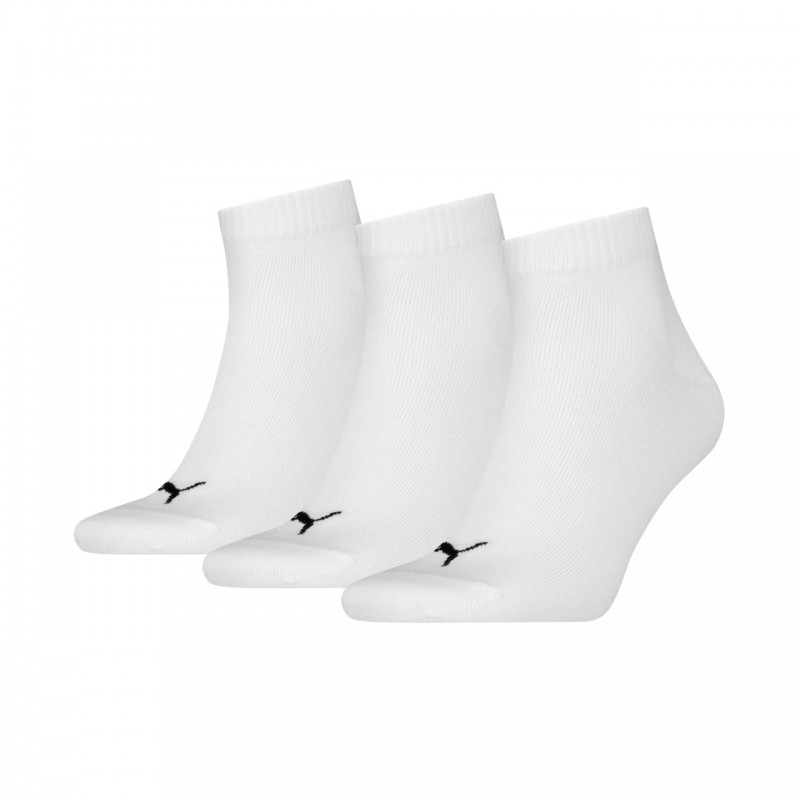 Skarpety Puma Quarter Plain 3pak białe - 938589 09