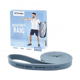 Guma Fitness Spokey Power medium niebieska - 941958