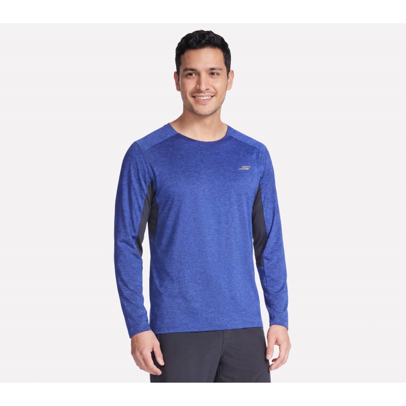 Koszulka męska Skechers GO DRI Circuit Long Sleeve Tee