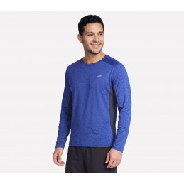 Koszulka męska Skechers GO DRI Circuit Long Sleeve Tee