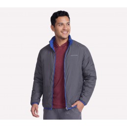 Kurtka męska dwustronna Skechers GO SHIELD Cozy Fit Altitude