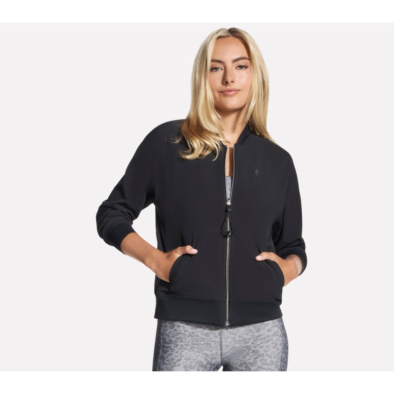 Kurtka damska Skechers GO WALK Reversible Jacket - JA299 BBLP