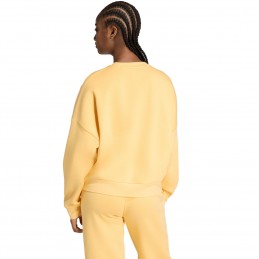 Bluza damska adidas Essentials Small Logo Feelcozy żółta -