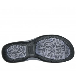 Sandały damskie Skechers Reggae Slim - Summer Getaway czarne -