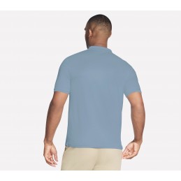 Koszulka męska Skechers Off Duty polo niebieska - TP43 BLPR