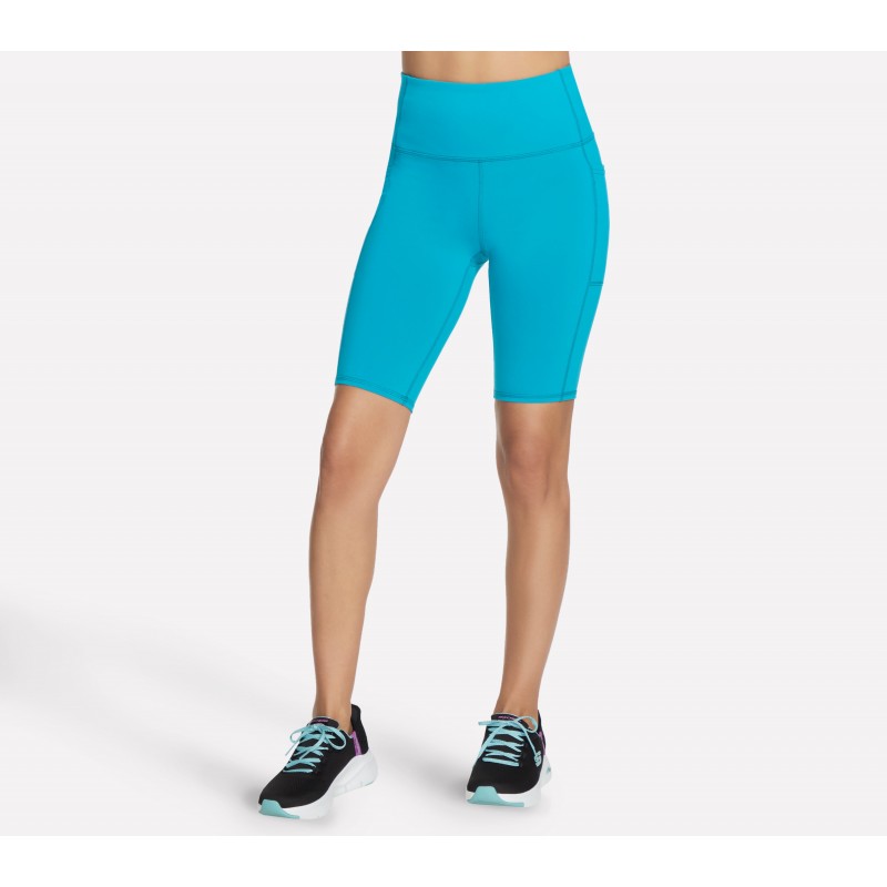Spodenki damskie Skechers Go Walk High Waisted Bike Short -
