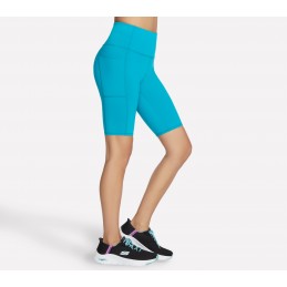 Spodenki damskie Skechers Go Walk High Waisted Bike Short -