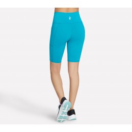 Spodenki damskie Skechers Go Walk High Waisted Bike Short -