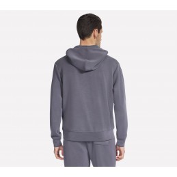 Bluza męska Skechers SKECHCLOUD Elevate Hoodie grafitowa -
