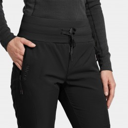 Spodnie joggery damskie Alpinus Tatlica czarne - SU35415