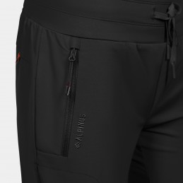 Spodnie joggery damskie Alpinus Tatlica czarne - SU35415
