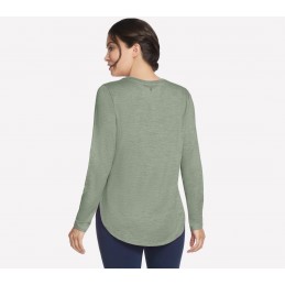 Koszulka damska Skechers GO DRI Swift Long Sleeve Tunic Crew