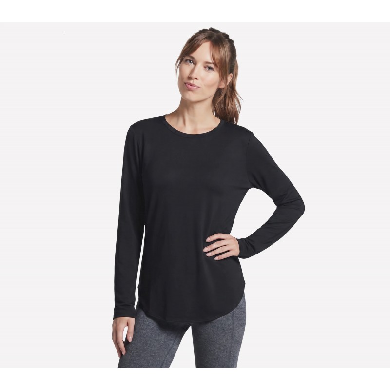Koszulka damska Skechers GO DRI Swift Long Sleeve Tunic Crew