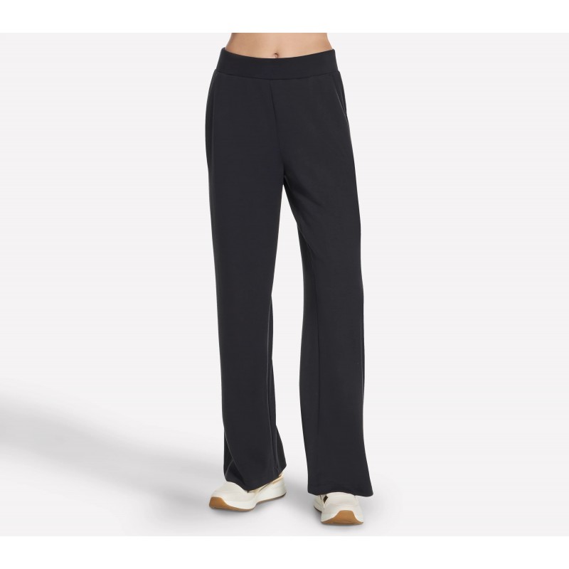 Spodnie damskie Skechers Cozy Luxe Relaxed Pant czarne - PT301