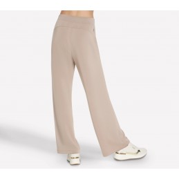 Spodnie damskie Skechers Cozy Luxe Relaxed Pant beżowe - PT301