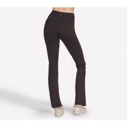 Spodnie damskie Skechers Go Walk OG Pant Regular Length brązowe