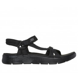 Sandały damskie Skechers GO WALK Flex Sandal - Sublime czarne -
