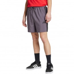 Spodenki męskie adidas Essentials 3-Stripes Chelsea szare -