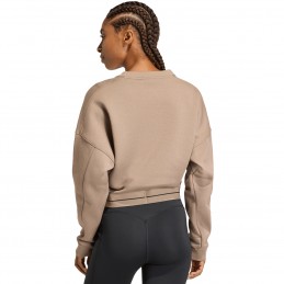 Bluza damska adidas Hyperglam beżowa - KQ5197