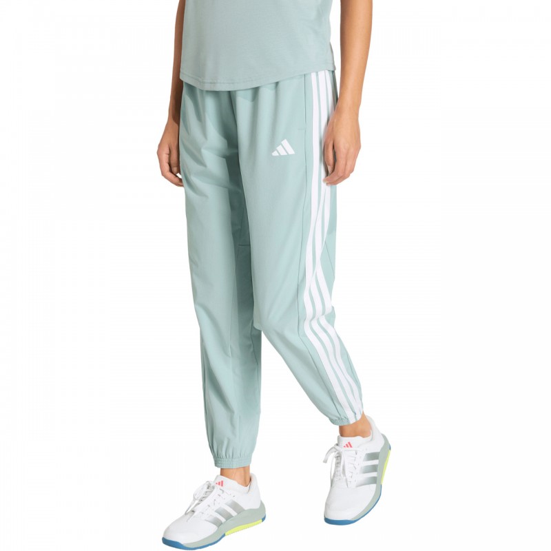 Spodnie damskie adidas Workout Essentials 3-Stripes Woven