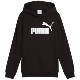 Bluza młodzieżowa Puma ESS No.1 Logo Hoodie czarna - 684909 01