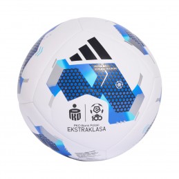 Piłka nożna adidas Ekstraklasa 26/27 Training biało-niebieska -