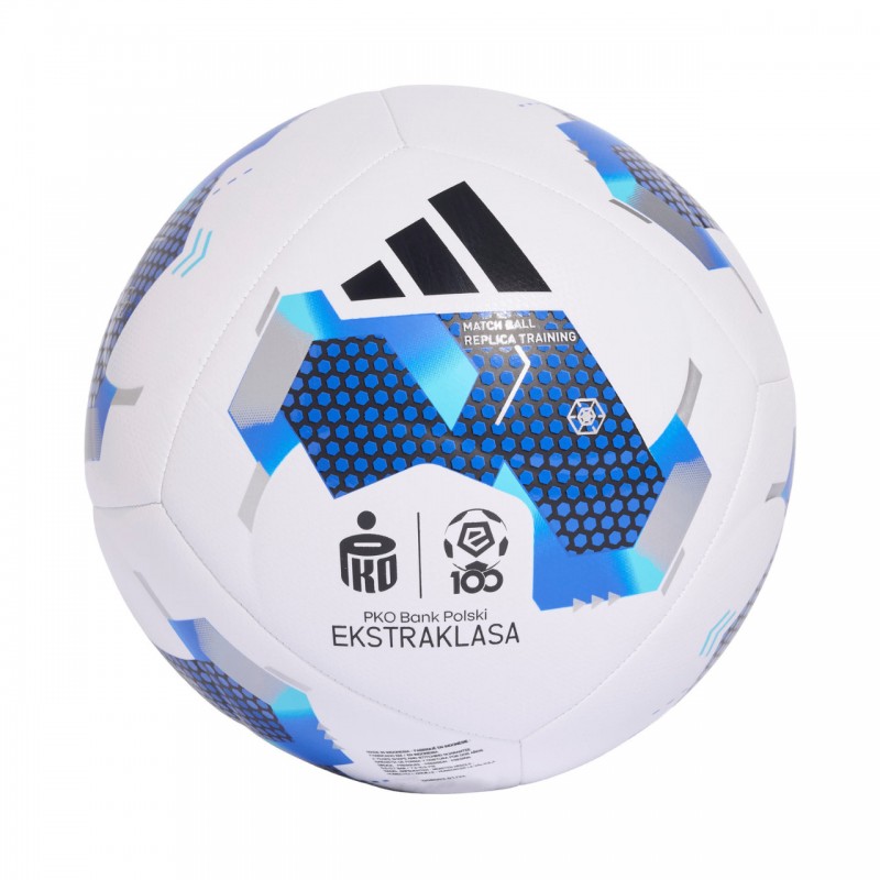 Piłka nożna adidas Ekstraklasa 26/27 Training biało-niebieska -
