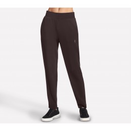 Spodnie damskie Skechers Slip-ins Cozy Luxe Pant brązowe -