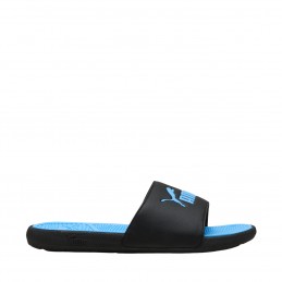 Klapki Puma Cool Cat 2.0 czarno-niebieskie - 389110 43