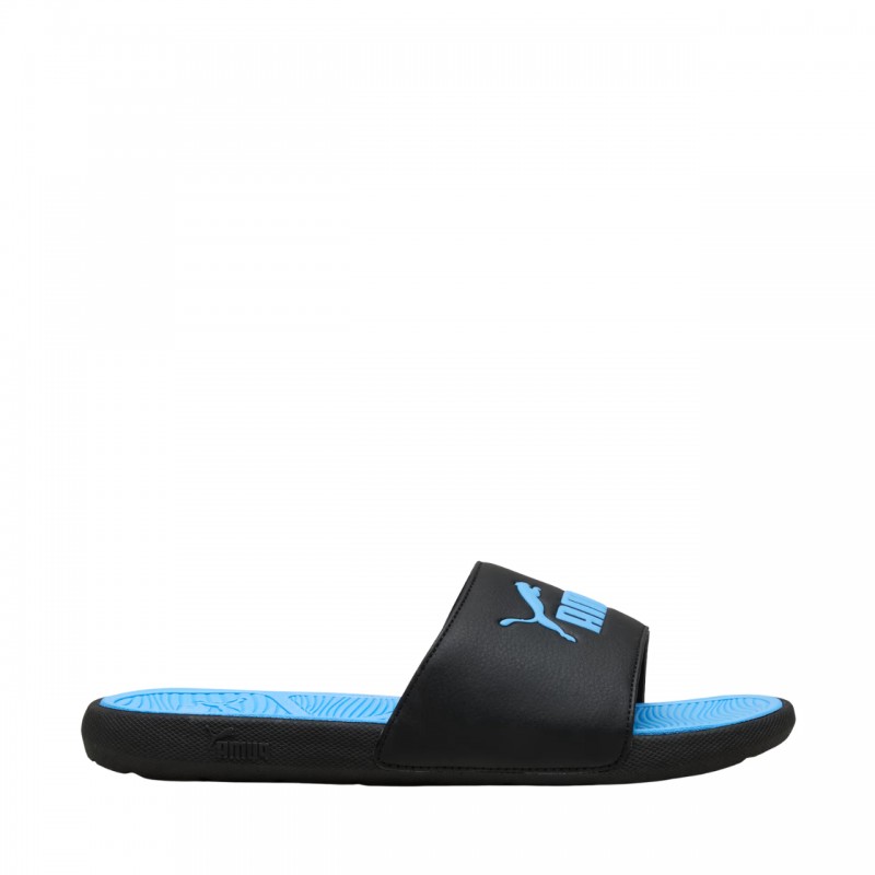 Klapki Puma Cool Cat 2.0 czarno-niebieskie - 389110 43