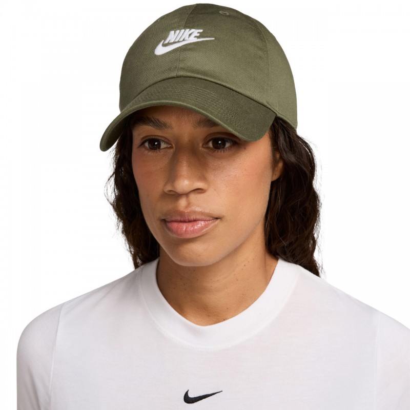 Czapka z daszkiem Nike Club oliwkowa - FB5368 222