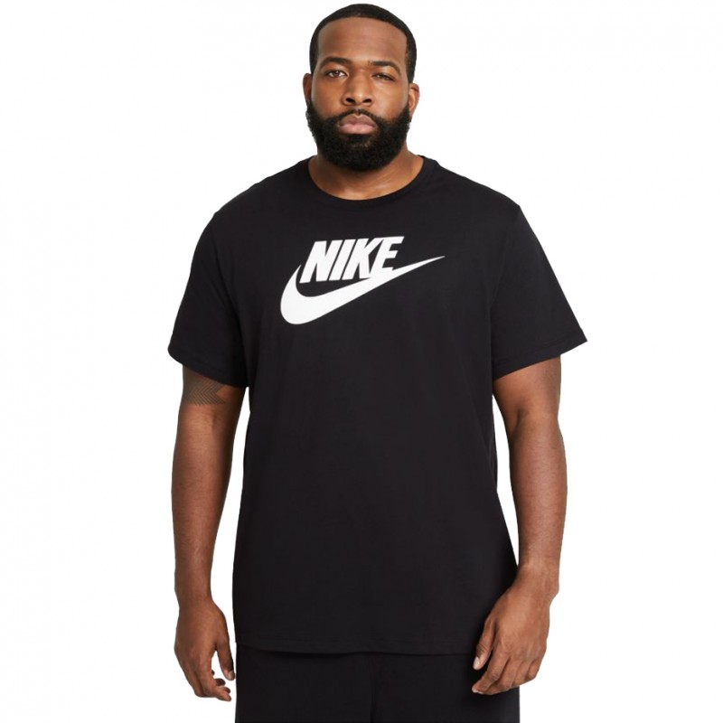Koszulka męska Nike Sportswear Icon Futura czarna - AR5004 010