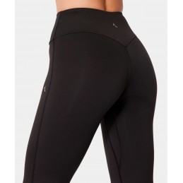 Legginsy damskie Carpatree Flare Signature czarne -