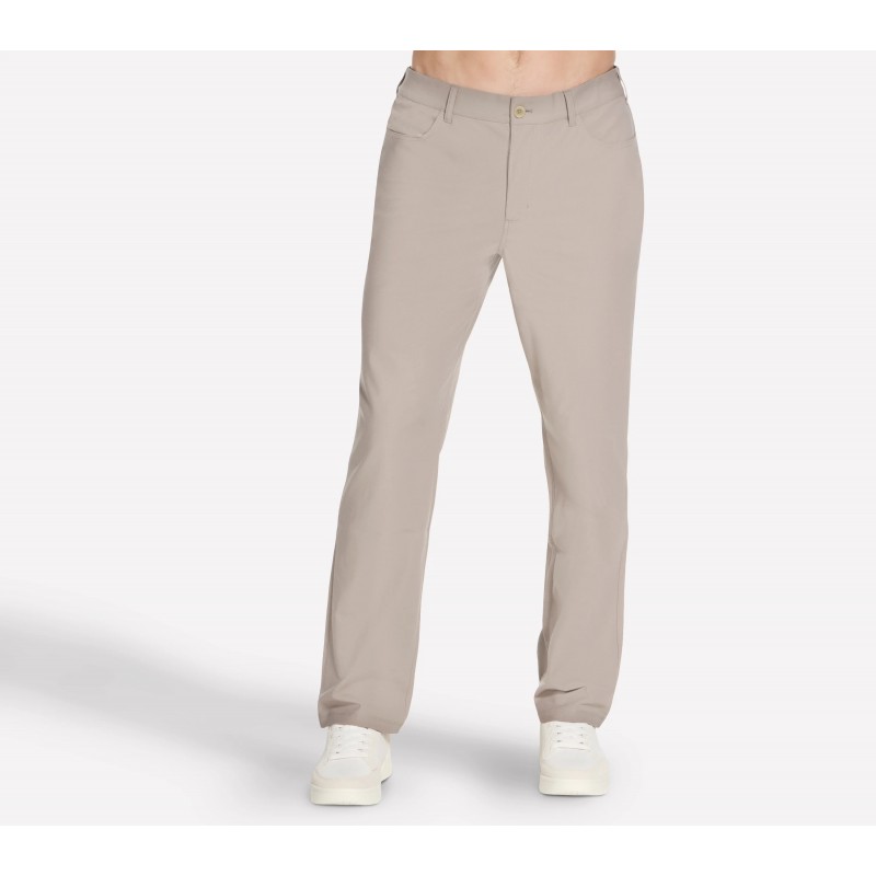 Spodnie męskie Skechers Premium 5 Pocket Pant Classic jasny