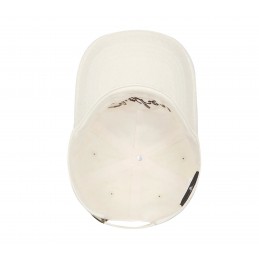 Czapka z daszkiem Skechers Script Gradient Hat beżowa - ZBB118