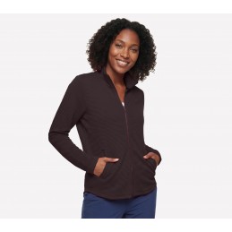Bluza damska Skechers The Hoodless Hoodie GO WALK Shine Jacket