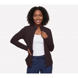 Bluza damska Skechers The Hoodless Hoodie GO WALK Shine Jacket