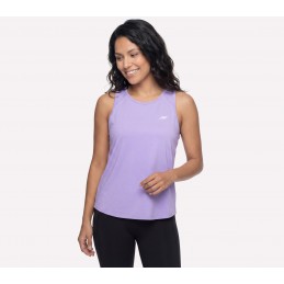 Koszulka damska Skechers Stride Performance Tank fioletowa -