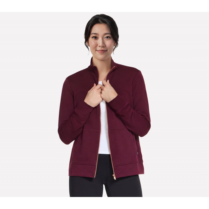 Bluza damska Skechers Go Walk Everywhere Full Zip Hoodless