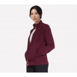 Bluza damska Skechers Go Walk Everywhere Full Zip Hoodless