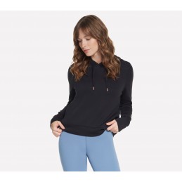 Bluza damska Skechers Skechers Cozy Luxe Hoodie czarna - HD127