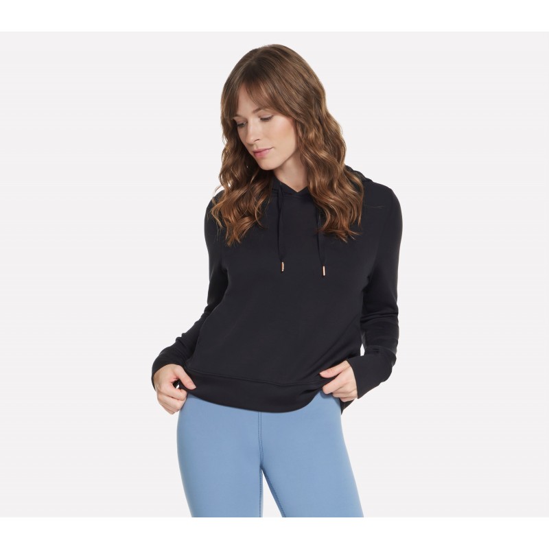Bluza damska Skechers Skechers Cozy Luxe Hoodie czarna - HD127