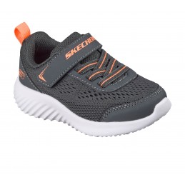 Buty dziecięce Skechers Bounder - Quantarun szare - 403905N CHAR