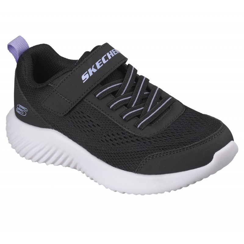 Buty młodzieżowe Skechers Bounder - Free And Easy czarne -
