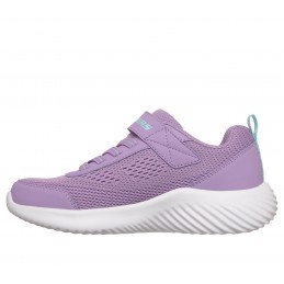 Buty młodzieżowe Skechers Bounder - Free And Easy lawendowe -