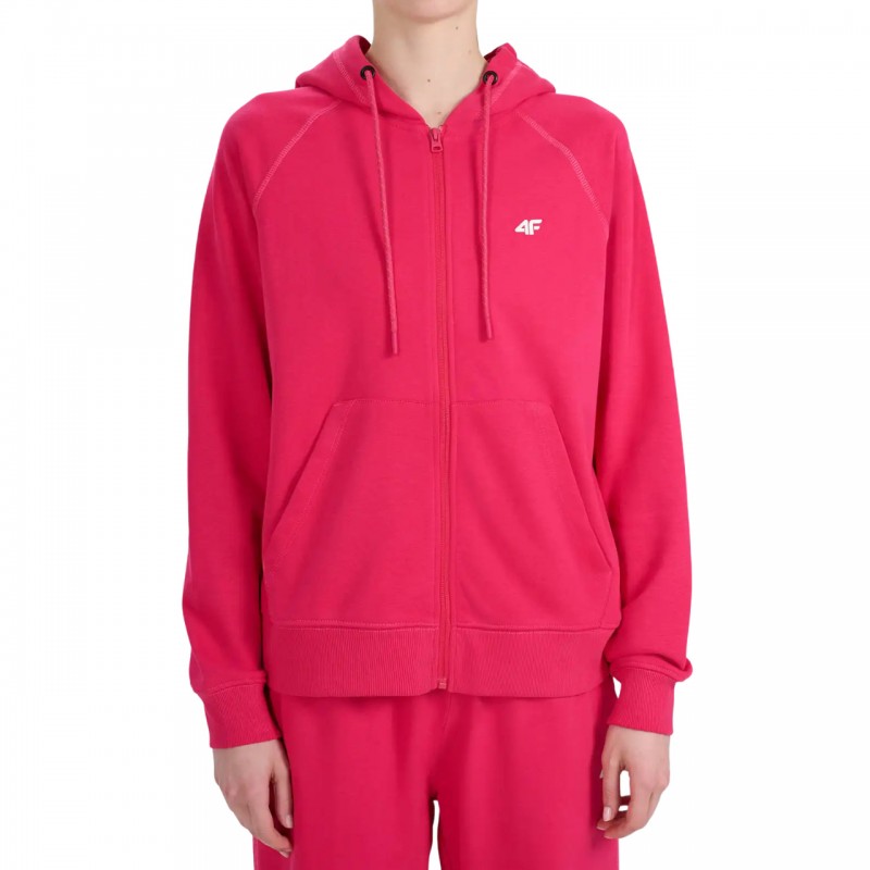 Bluza damska 4F różowa - 4FWSS26TSWSF2205 54S