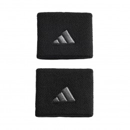 Frotka na rękę adidas Tennis Wristband Small 2 szt. S czarna -